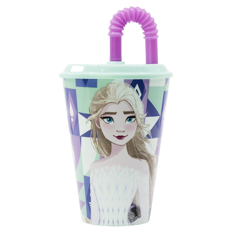 Frozen Tumbler met Rietje 430 ml – IJzige Magie On The Go!