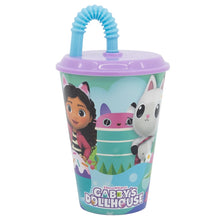 Gabby's Dollhouse Tumbler met Rietje 430 ml – Magisch Kattenavontuur!