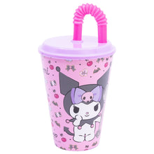 Kuromi Tumbler met Rietje 430 ml – Schattig en Rebels On The Go!