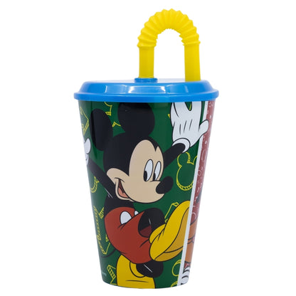 Mickey Has Fun Tumbler met Rietje 430 ml – Vrolijk Avontuur met Mickey!