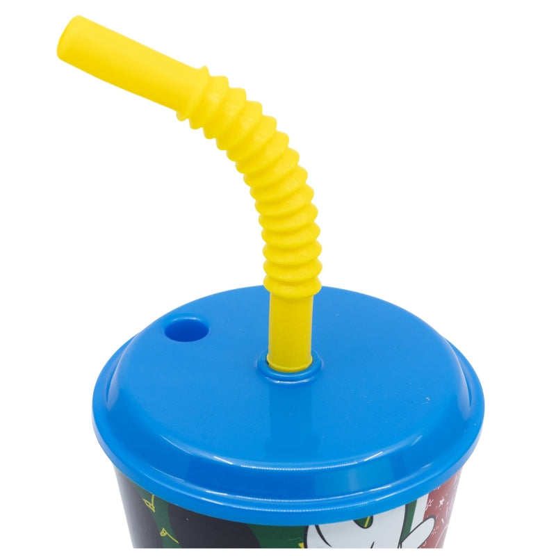 Mickey Has Fun Tumbler met Rietje 430 ml – Vrolijk Avontuur met Mickey!