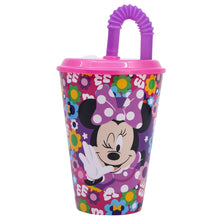 Minnie Bold Florals Tumbler met Rietje 430 ml – Bloeiend Plezier On The Go!