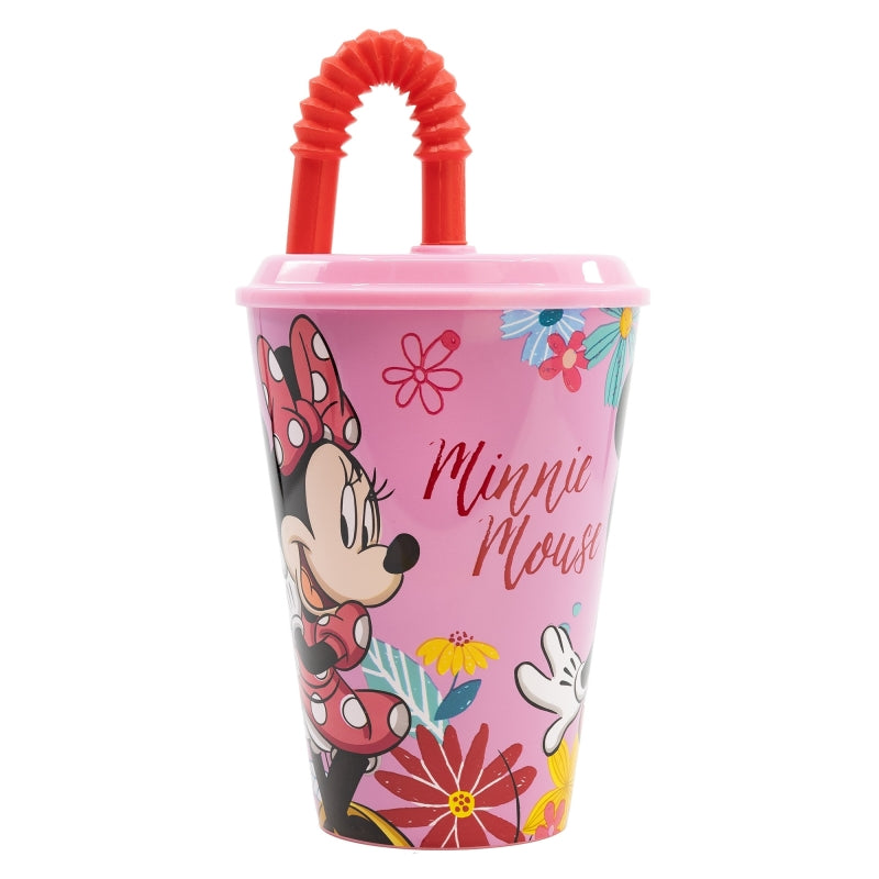 Minnie Mouse Tumbler met Rietje 430 ml – Lenteachtig Drinkplezier!
