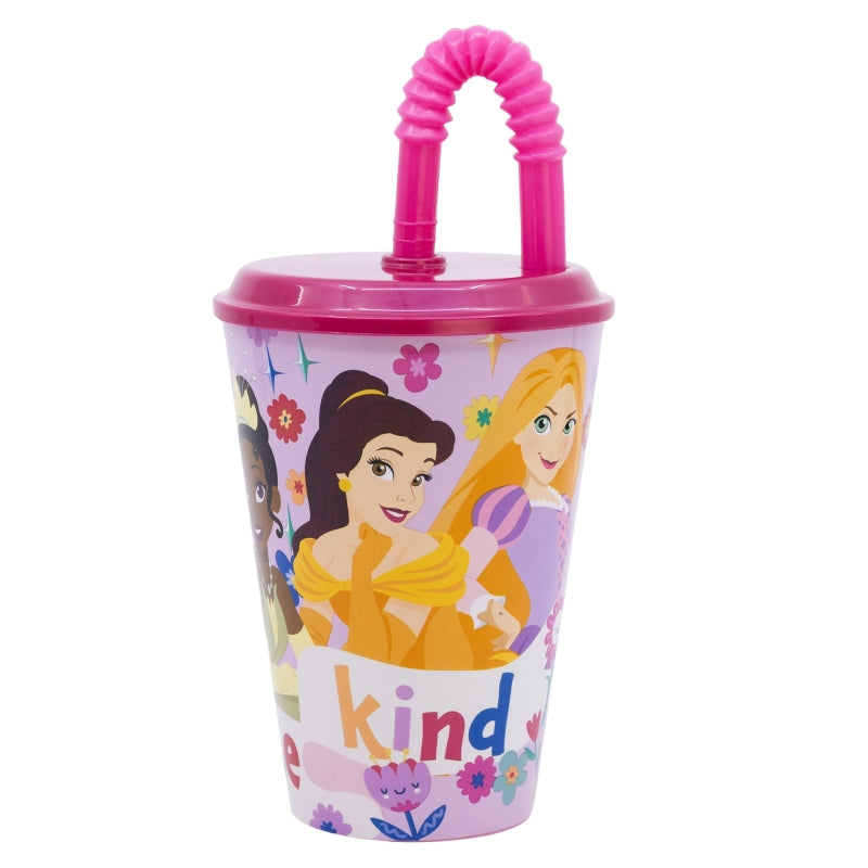 Princess BeYOUtiful Tumbler met Rietje 430 ml – Koninklijk Plezier met Belle!