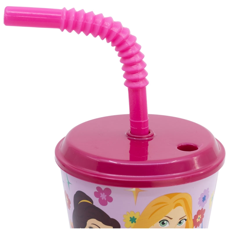 Princess BeYOUtiful Tumbler met Rietje 430 ml – Koninklijk Plezier met Belle!