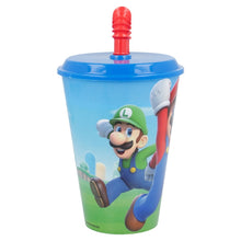 Super Mario Easy Sport Tumbler 430 ml – BPA-vrije Kinderbeker met Rietje