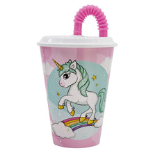 Eenhoorn Tumbler met Rietje 430 ml – Magisch Drinkplezier On The Go!