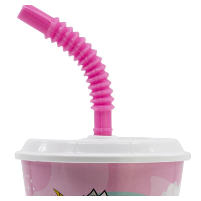 Eenhoorn Tumbler met Rietje 430 ml – Magisch Drinkplezier On The Go!