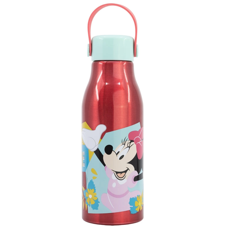 FLEXI HANDLE ALUMINIUM BOTTLE 760 ML MINNIE MOUSE BEING MORE MINNIE