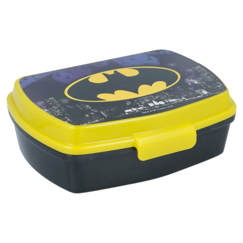 Batman Symbol Lunchbox – BPA-vrije Broodtrommel voor Kinderen 🥪