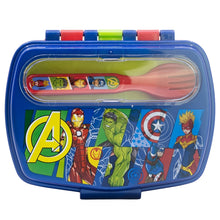 Avengers Seven Wonders Lunchbox met Bestek – BPA-vrije Broodtrommel voor Kinderen