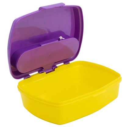 Minnie Sunshine Lunchbox met Bestek – BPA-vrije Broodtrommel voor Kinderen