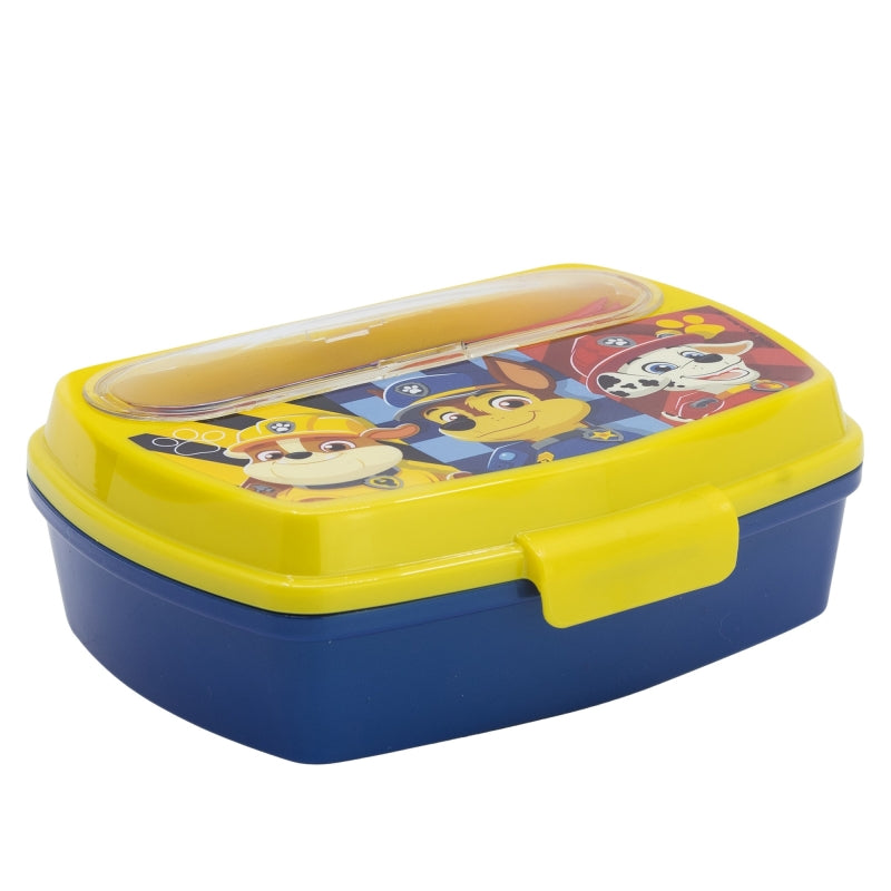 Paw Patrol Boy Rescue Pups Lunchbox met Bestek – BPA-vrije Broodtrommel voor Kinderen
