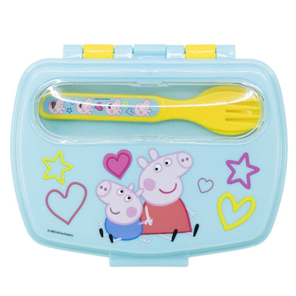 Peppa Pig Core Lunchbox met Bestek – BPA-vrije Broodtrommel voor Kinderen