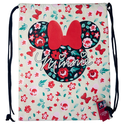 INSULATED FRIENDLY DRAWSTRING BAG MINNIE MOUSE