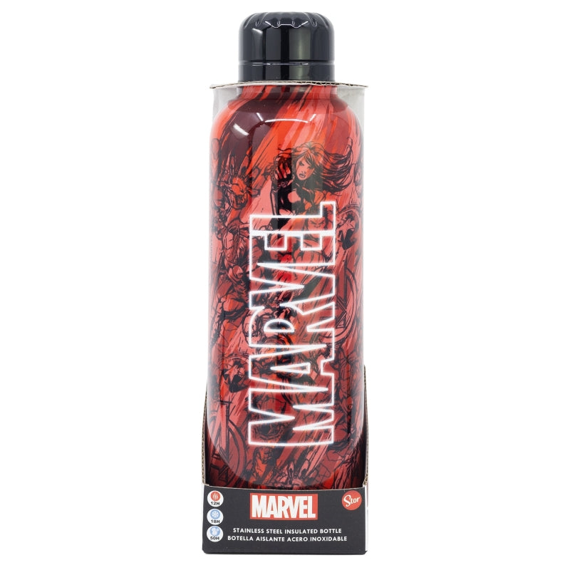 INSULATED STAINLESS STEEL BOTTLE 515 ML MARVEL PATTERN