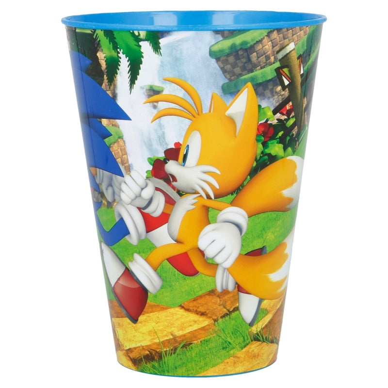 Sonic Kinderbeker 430 ml – Snelheid in Elke Slok!