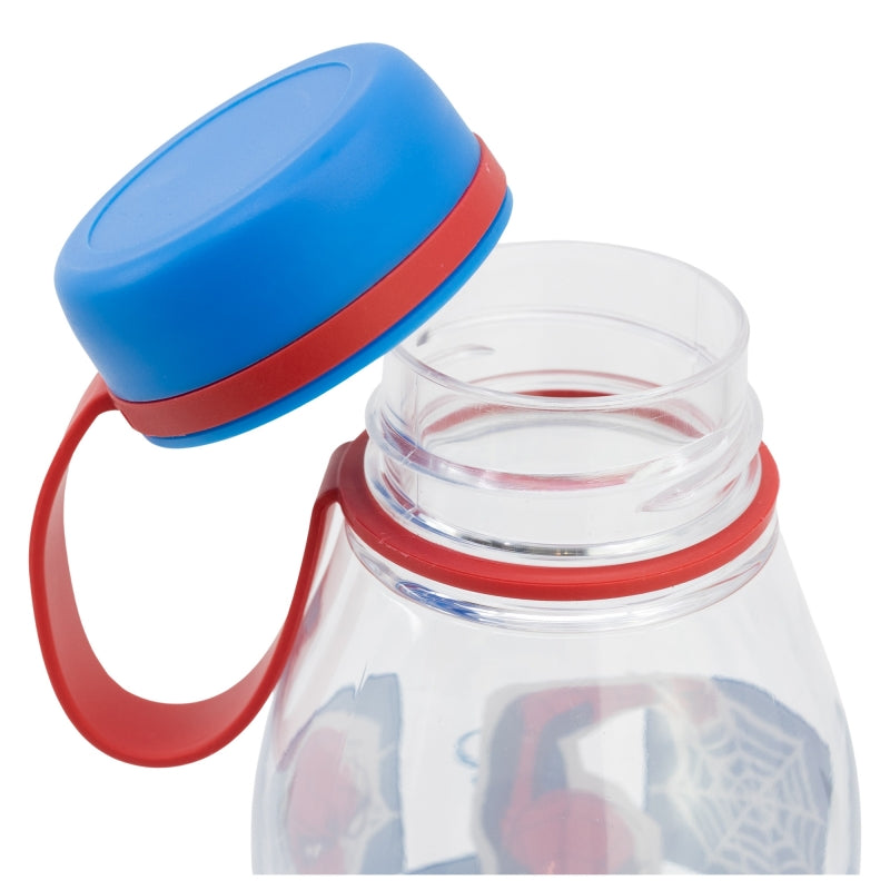 LARGE ECOZEN ADVENTURE BOTTLE 650 ML SPIDERMAN ARACHNID GRID