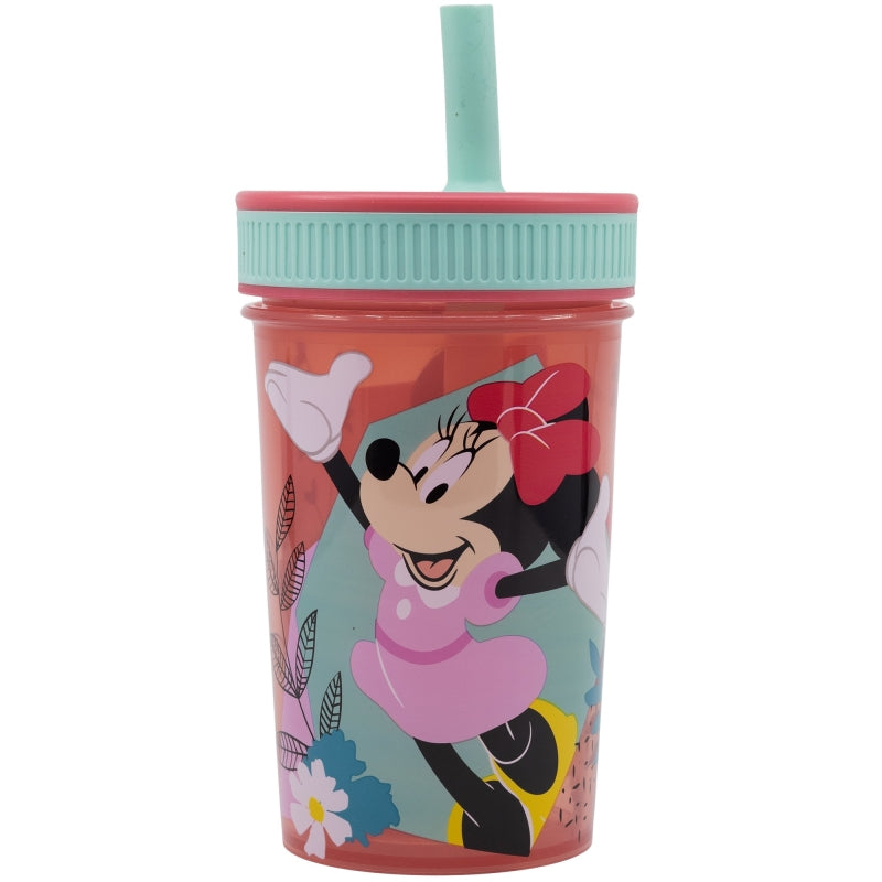 Minnie Mouse Lekvrije Tumbler met Rietje 465 ml – Nog Meer Minnie!