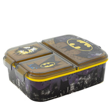 Batman Symbol Lunchbox met Vakken – BPA-vrije Broodtrommel voor Kinderen