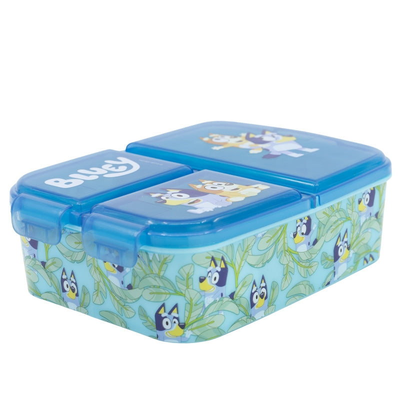 Bluey Lunchbox met Vakken – BPA-vrije Broodtrommel voor Kinderen