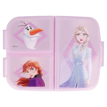 Frozen II Elements Lunchbox met Vakken – BPA-vrije Broodtrommel voor Kinderen