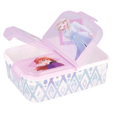 Frozen II Elements Lunchbox met Vakken – BPA-vrije Broodtrommel voor Kinderen