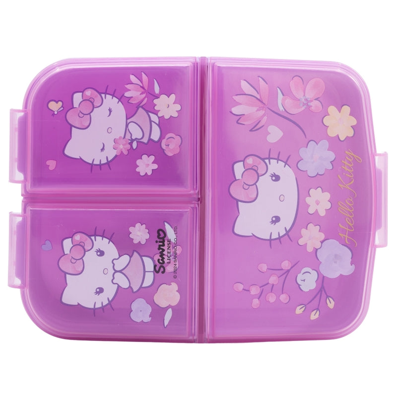 Hello Kitty Lunchbox met Vakken – BPA-vrije Broodtrommel voor Kinderen