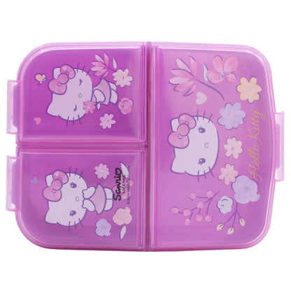 Hello Kitty Lunchbox met Vakken – BPA-vrije Broodtrommel voor Kinderen