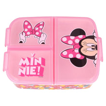 Minnie So Edgy Bows Lunchbox met Vakken – BPA-vrije Broodtrommel voor Kinderen