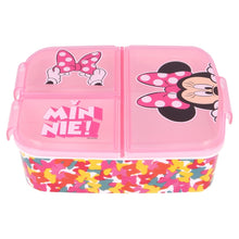 Minnie So Edgy Bows Lunchbox met Vakken – BPA-vrije Broodtrommel voor Kinderen