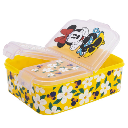 Minnie Sunshine Lunchbox met Vakken – BPA-vrije Broodtrommel voor Kinderen