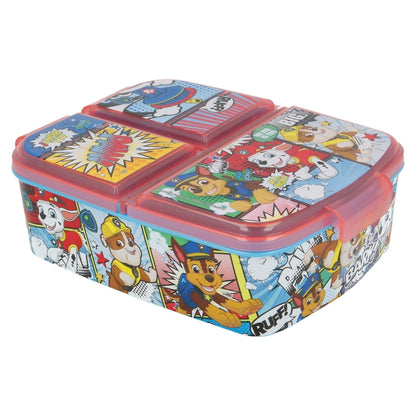 Paw Patrol Comic Lunchbox met Vakken – BPA-vrije Broodtrommel voor Kinderen