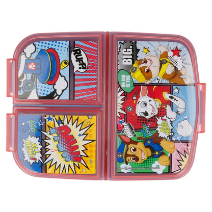 Paw Patrol Comic Lunchbox met Vakken – BPA-vrije Broodtrommel voor Kinderen