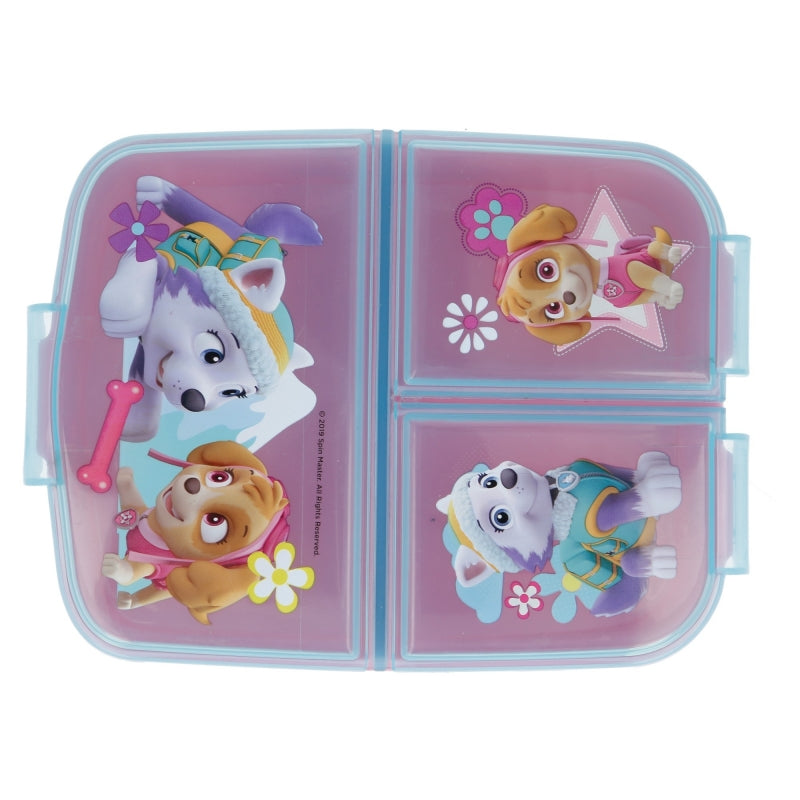 Paw Patrol Meisjes Lunchbox met Vakken – BPA-vrije Broodtrommel voor Kinderen 🥪