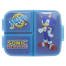 Sonic Lunchbox met Vakken – BPA-vrije Broodtrommel voor Kinderen