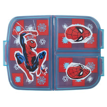 Spider-Man Arachnid Grid Lunchbox met Vakken – BPA-vrije Broodtrommel voor Kinderen