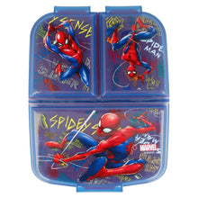 Spider-Man Graffiti Lunchbox met Vakken – BPA-vrije Broodtrommel voor Kinderen