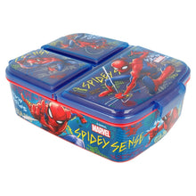Spider-Man Graffiti Lunchbox met Vakken – BPA-vrije Broodtrommel voor Kinderen