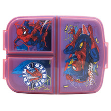 Spider-Man Moving Target Lunchbox met Vakken – BPA-vrije Broodtrommel voor Kinderen