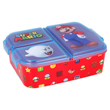 Super Mario Lunchbox met Vakken – BPA-vrije Broodtrommel voor Kinderen 🥪