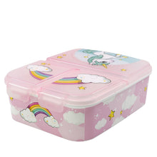 Unicorn Lunchbox met Vakken – BPA-vrije Broodtrommel voor Kinderen