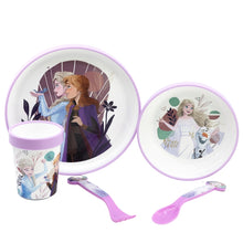 Frozen Trust the Journey Non-Slip 5-Piece Premium Tableware Set – BPA-vrije Kinderborden Set