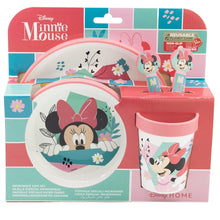 Minnie Mouse Being More Minnie Non-Slip 5-Piece Premium Tableware Set – BPA-vrije Kinderborden Set