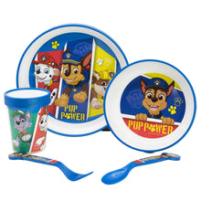 Paw Patrol Pup Power Non-Slip 5-Piece Premium Tableware Set – BPA-vrije Kinderborden Set