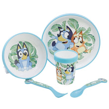 Bluey Non-Slip 5-Piece Premium Tableware Set – BPA-vrije Kinderborden Set
