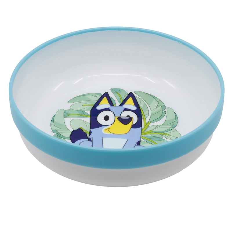 NON SLIP BICOLOR PREMIUM BOWL BLUEY