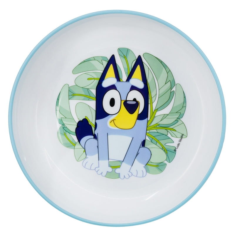 NON SLIP BICOLOR PREMIUM BOWL BLUEY