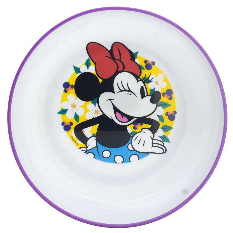 NON SLIP BICOLOR PREMIUM BOWL MINNIE SUNSHINE