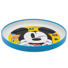 NON SLIP BICOLOR PREMIUM PLATE MICKEY MOUSE FUN-TASTIC